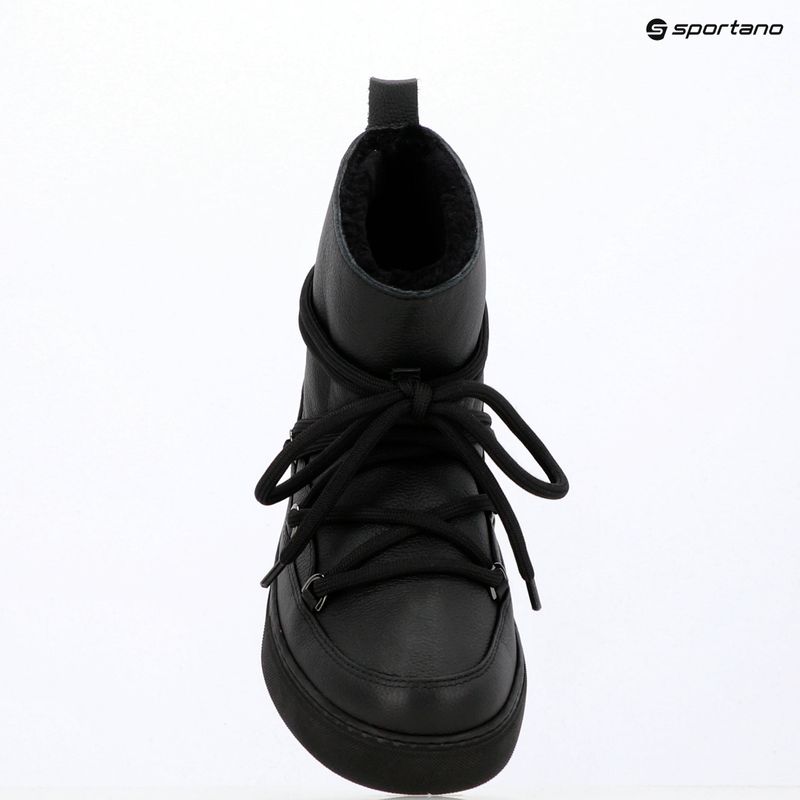 Women's snow boots INUIKII Full Leather black 9