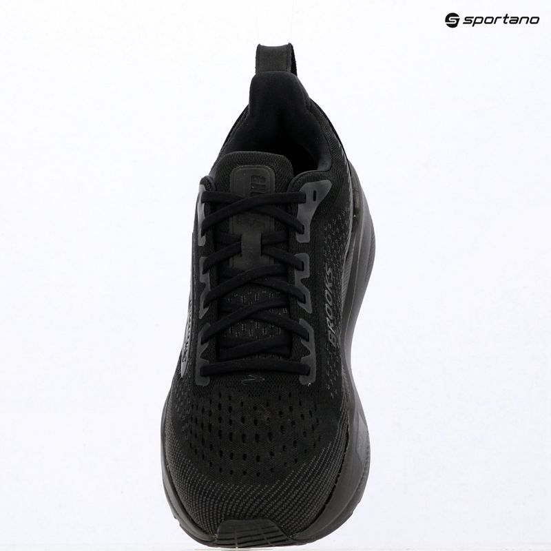 Men's running shoes Brooks Ghost Max 4 black/black/ebony 15