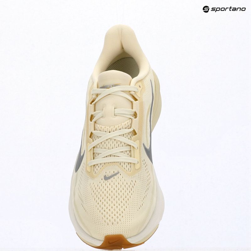 Men's running shoes Nike Pegasus 42 coconut milk/light khaki/metallic silver 15