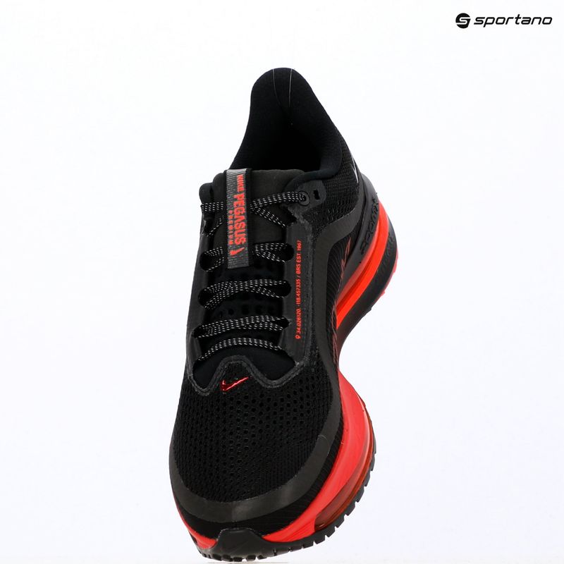 Men's running shoes Nike Pegasus Premium black/university red/black 17