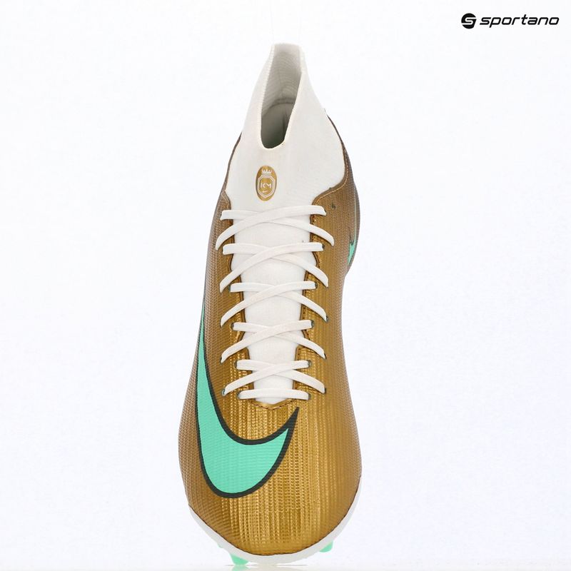 Men's football boots Nike Mercurial Superfly 11 Academy "Kylian Mbappé" metallic gold/green glow 17