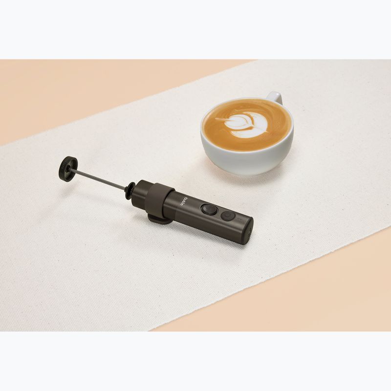 Milk frother OutIn LattoGo Tundra Brown 4