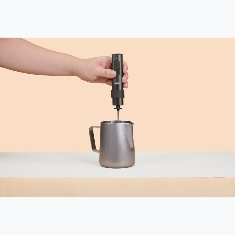 Milk frother OutIn LattoGo Tundra Brown 6