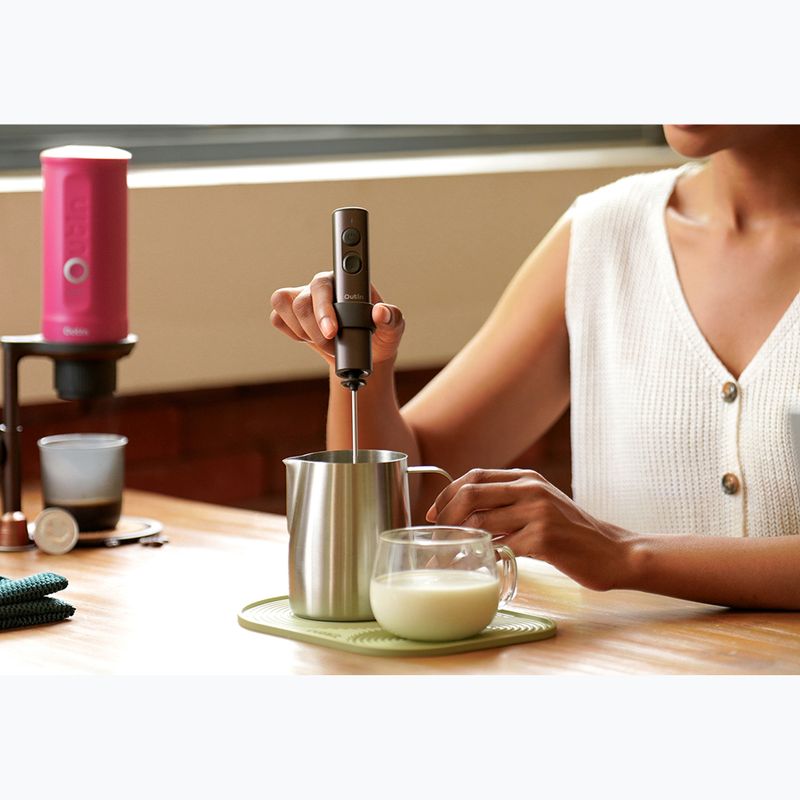 Milk frother OutIn LattoGo Tundra Brown 7