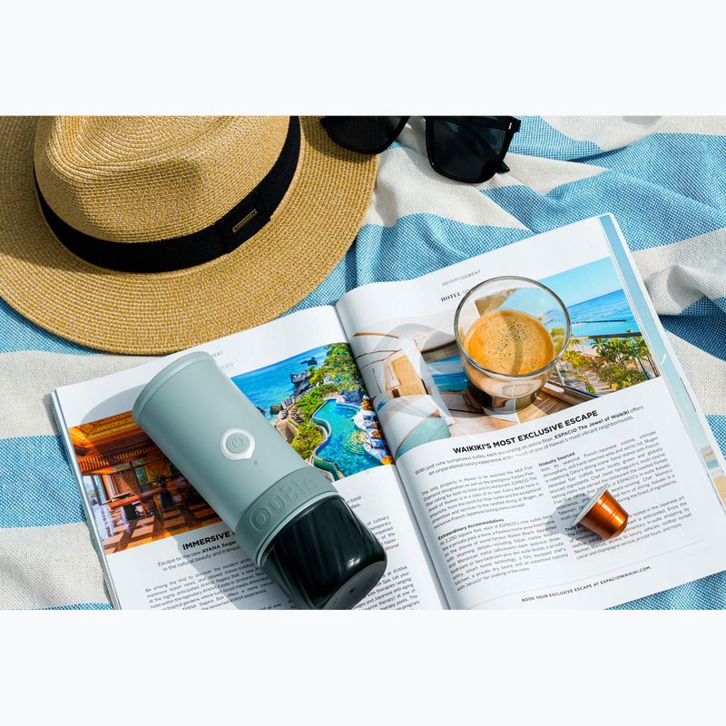 Portable coffee maker OutIn Mino canyon green 6