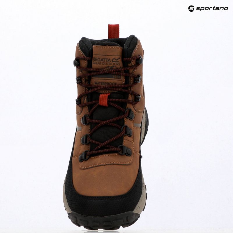 Men's hiking boots REGATTA Renford brown/rio red 17