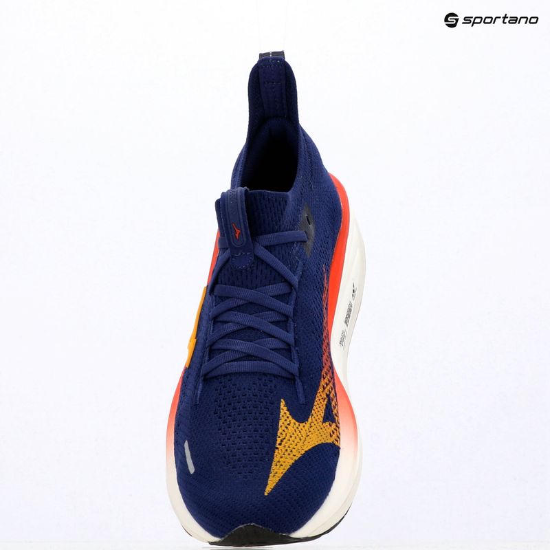 Men's running shoes Mizuno Neo Vista 3 beacon blue/artisan's gold/tomato puree 14