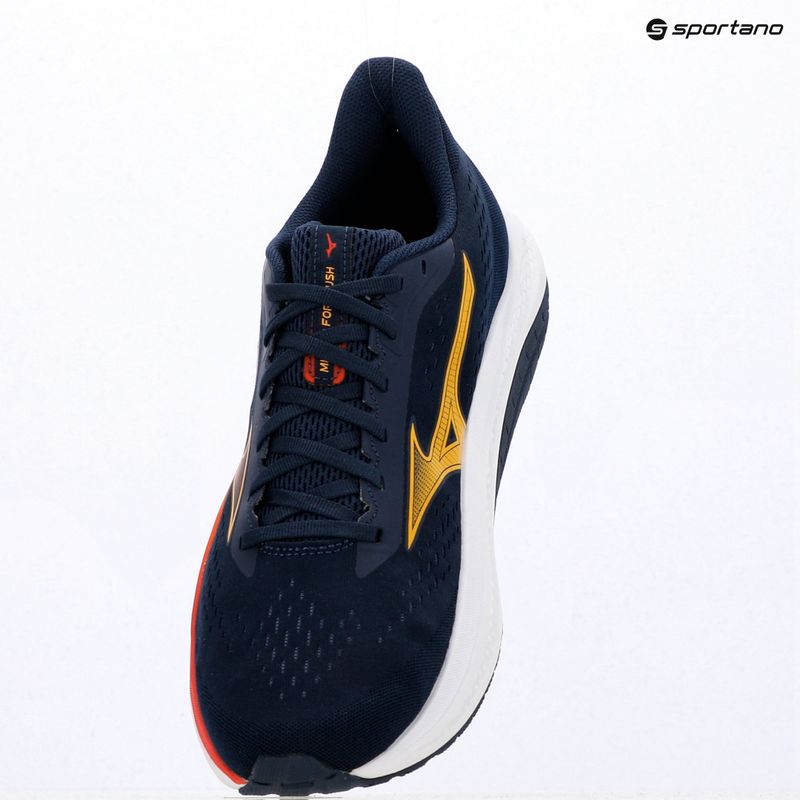 Men's running shoes Mizuno Fortrush dress blues/Artisan's gold/tomato puree 14