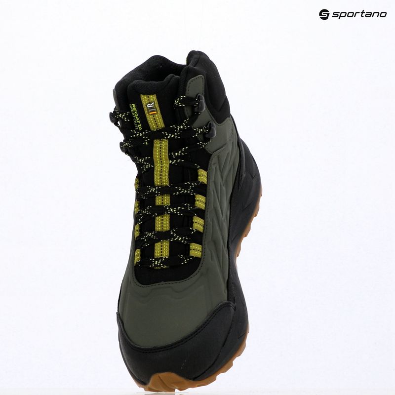 Men's hiking boots REGATTA Onyx Mid dark khaki cyprus 18