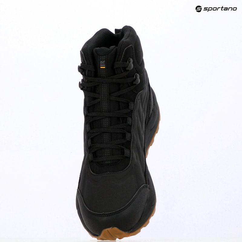 Men's hiking boots REGATTA Onyx Mid black gum 17