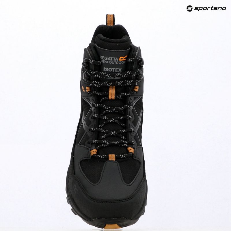 Men's trekking boots REGATTA Samaris III black/ash/wood 18