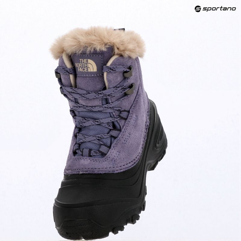 Children's snow boots The North Face Shellista V Lace Wp grounded plum/endless dus 15