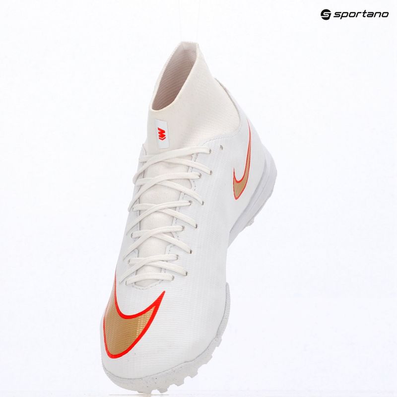 Men's football boots Nike Mercurial Superfly 11 Academy white/bright crimson/blur 16