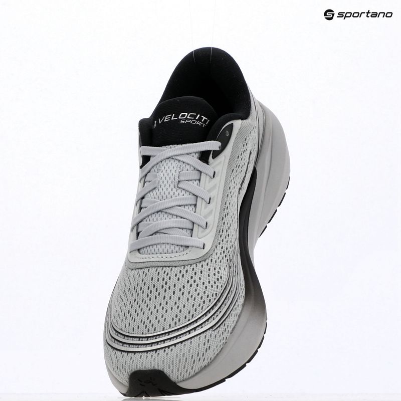 Men's running shoes Under Armour Velociti Sport mod gray/black/black 14
