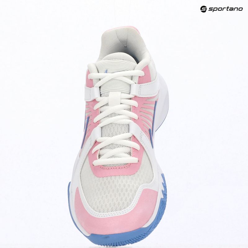 Volleyball shoes Nike Zoom Hyperspeed Court 2 white/pink rise/valor blue 9