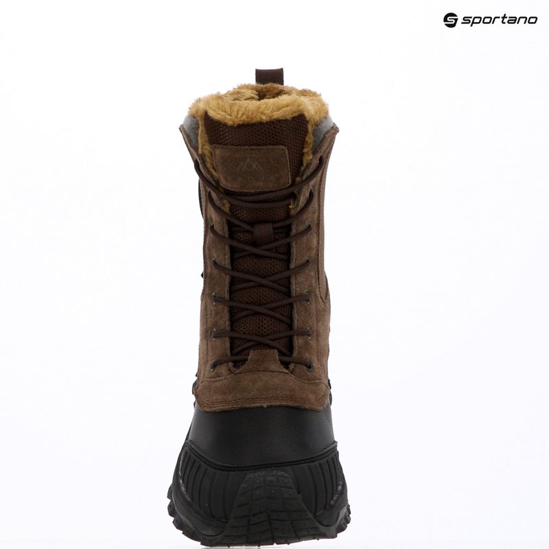 Men's KADVA Fitzroy Mid WP brown snow boots 9