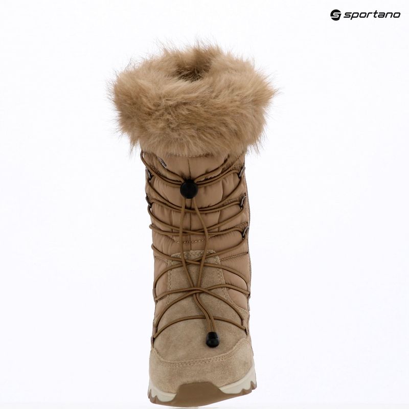 Women's snow boots KADVA FURYA HG WP WMNS Brown 9