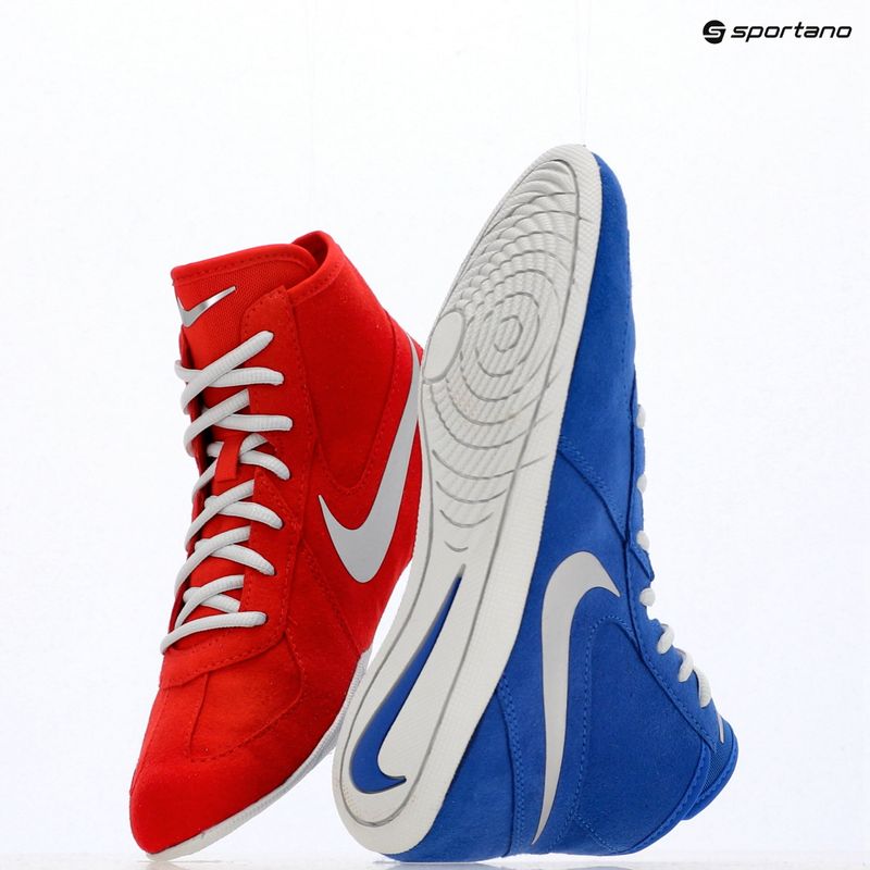 Wrestling shoes Nike Footsweep 2 hyper royal/metallic silver 9