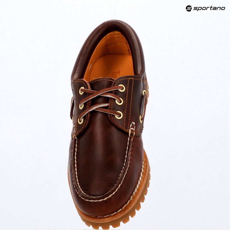 Men's shoes Timberland Authentics 3 Eye Classic burgundy 9
