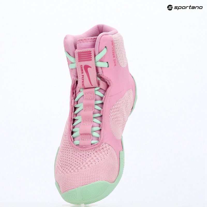 Wrestling shoes Nike Tawa pink foam/pink rise/arctic green/desert pink 9