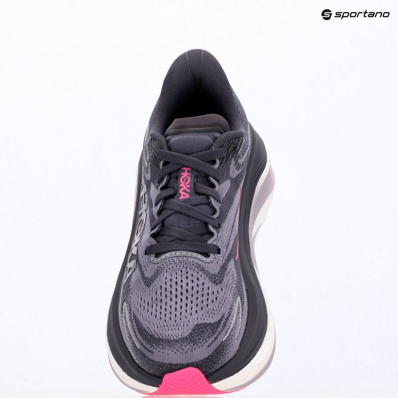 Women's running shoes HOKA Skyward X 2 squid ink/neon gragonfruit 18