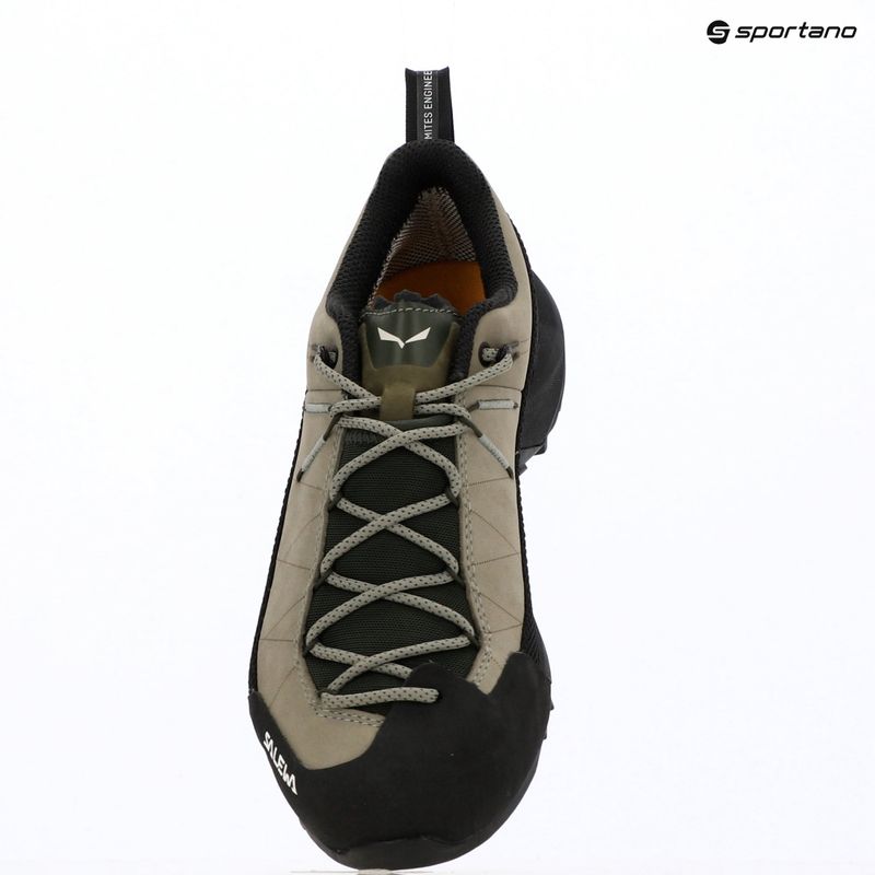 Women's approach shoes Salewa Wildfire Leather 2 GTX shadow/black 15