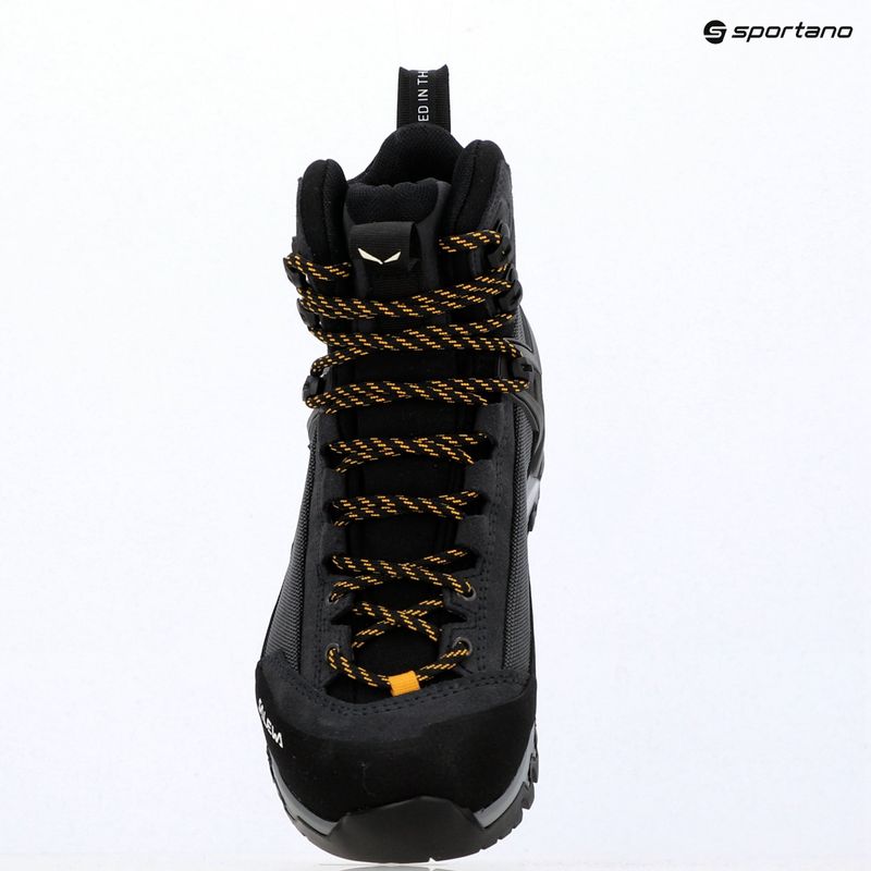 Women's high-altitude boots Salewa MTN Trainer 3 Tech Mid GTX black/onyx 15