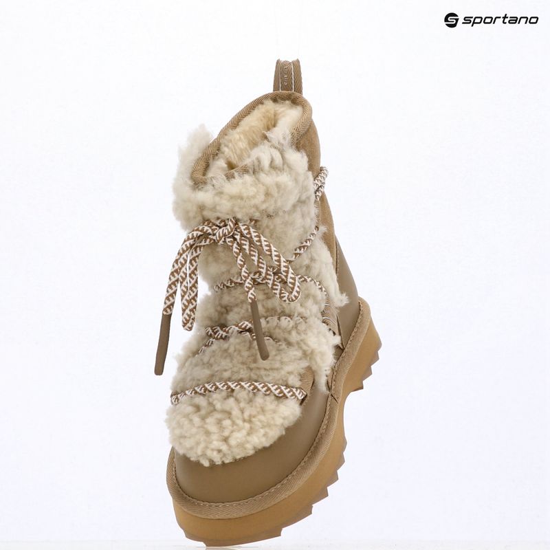 Women's snow boots EMU Australia Blurred Teddy sand 16