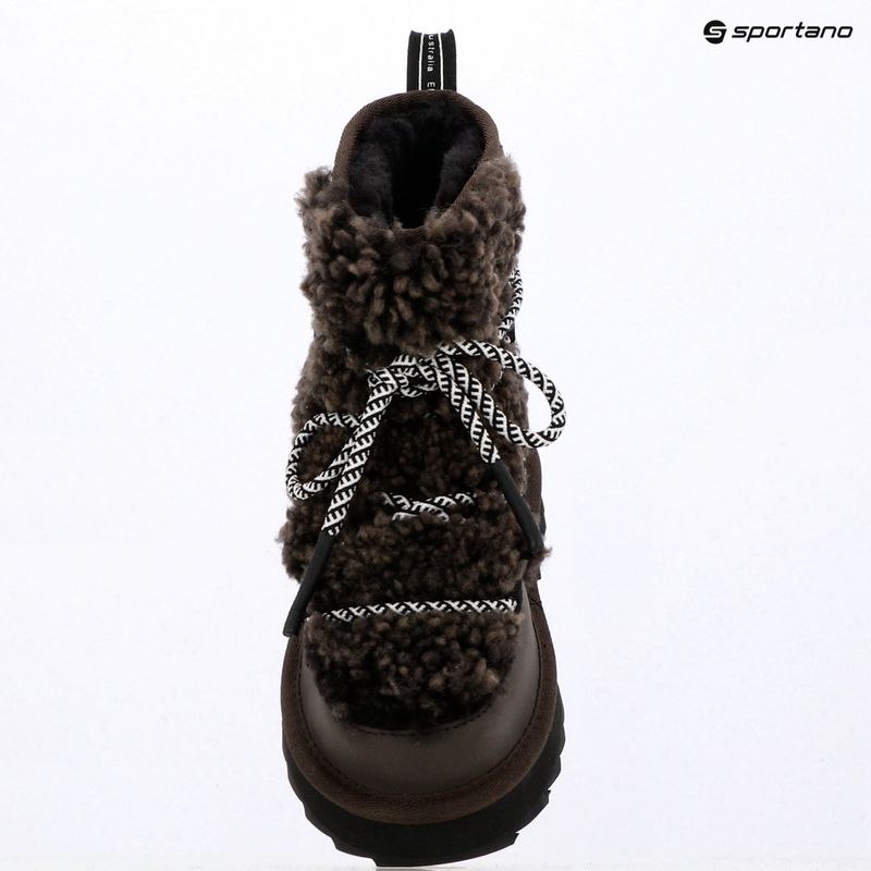 Women's snow boots EMU Australia Blurred Teddy chocolate 13