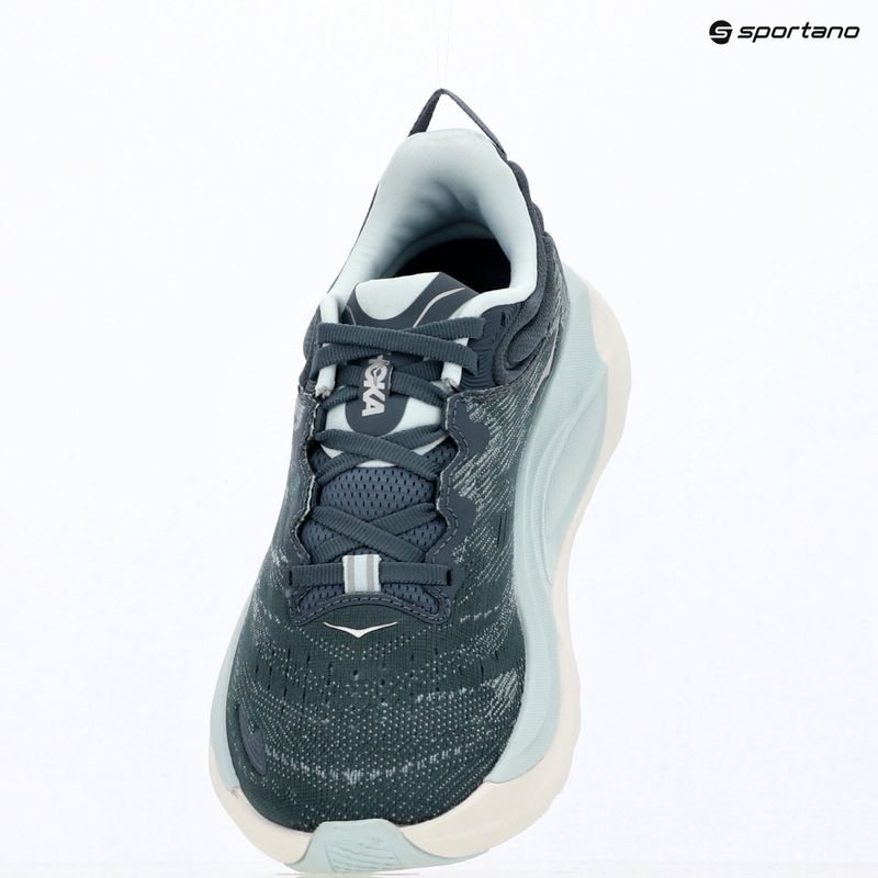 Women's running shoes HOKA Gaviota 6 faded navy/glimmering blue 16