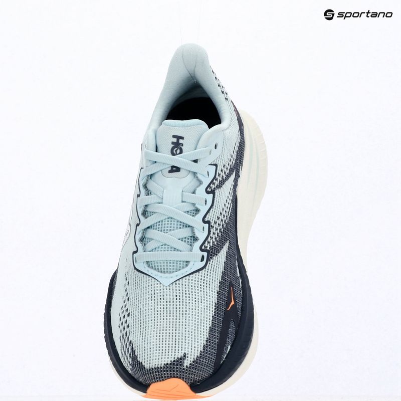Women's running shoes HOKA Mach X 3 glimmering blue/varsity navy 17