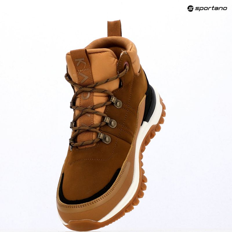 Children's snow boots KADVA HENSAN MID WP Brown/Black 9