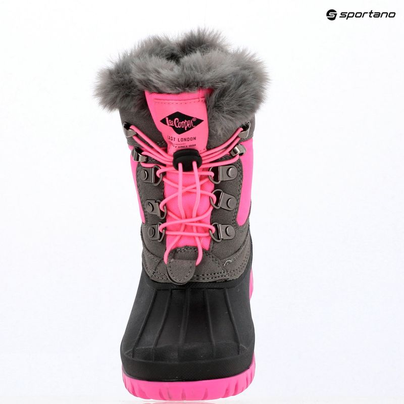 Children's snow boots Lee Cooper LCJ-26-44-4570K fuchsia 11