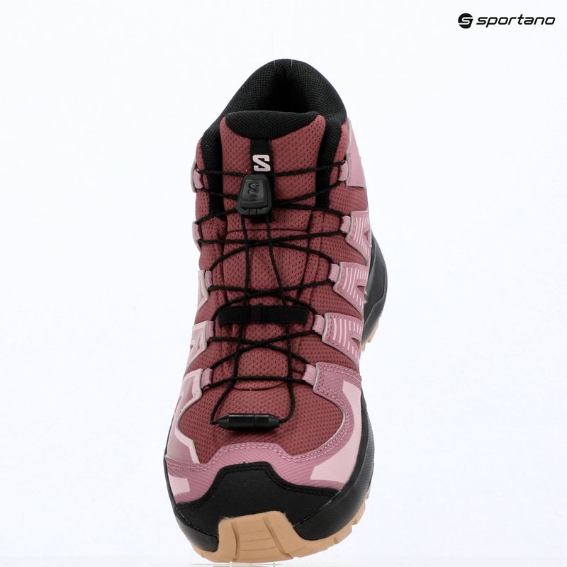 Children's hiking boots Salomon XA Pro Mid Waterproof nocturne/dusky orchid 14
