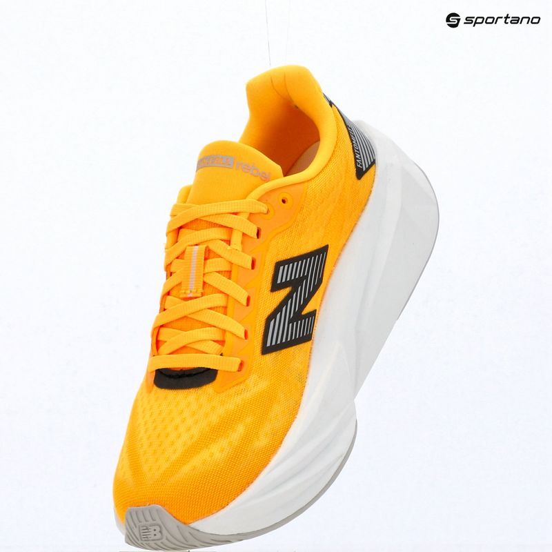 Women's running shoes New Balance FuelCell Rebel V5 satsuma orange/grey matter 12