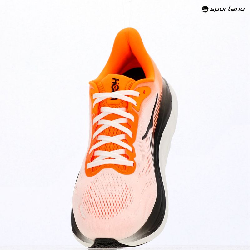 Men's running shoes HOKA Clifton 11 Wide neon tangerine/frost 17