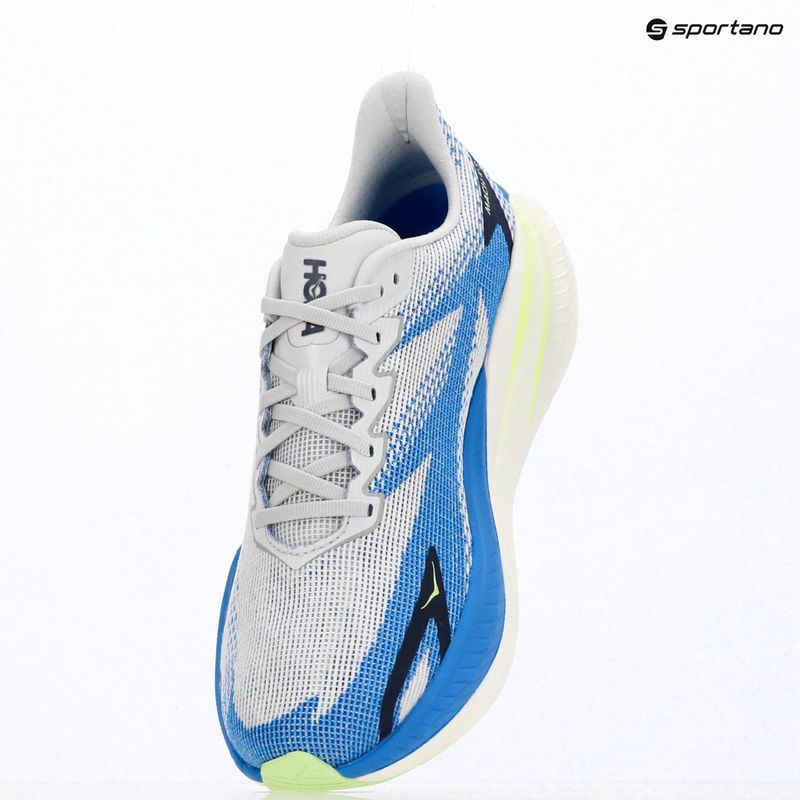 Men's running shoes HOKA Mach X 3 cosmic grey/virtual blue 18