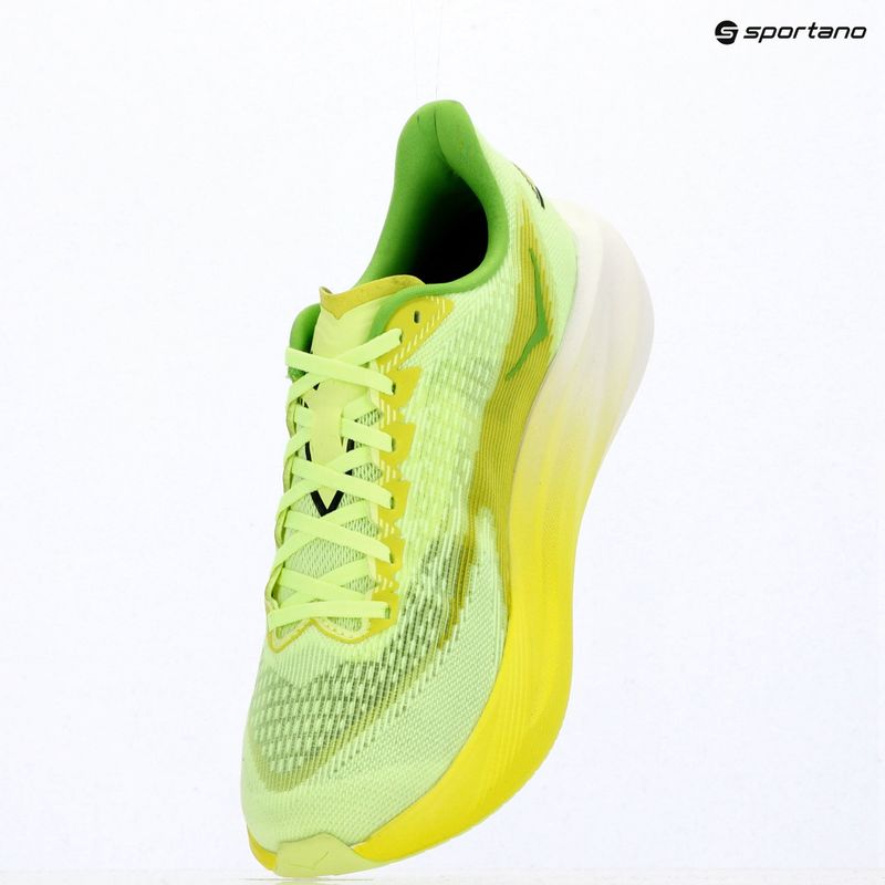 Men's running shoes HOKA Mach 7 neon yuzu/hoka citrus 18