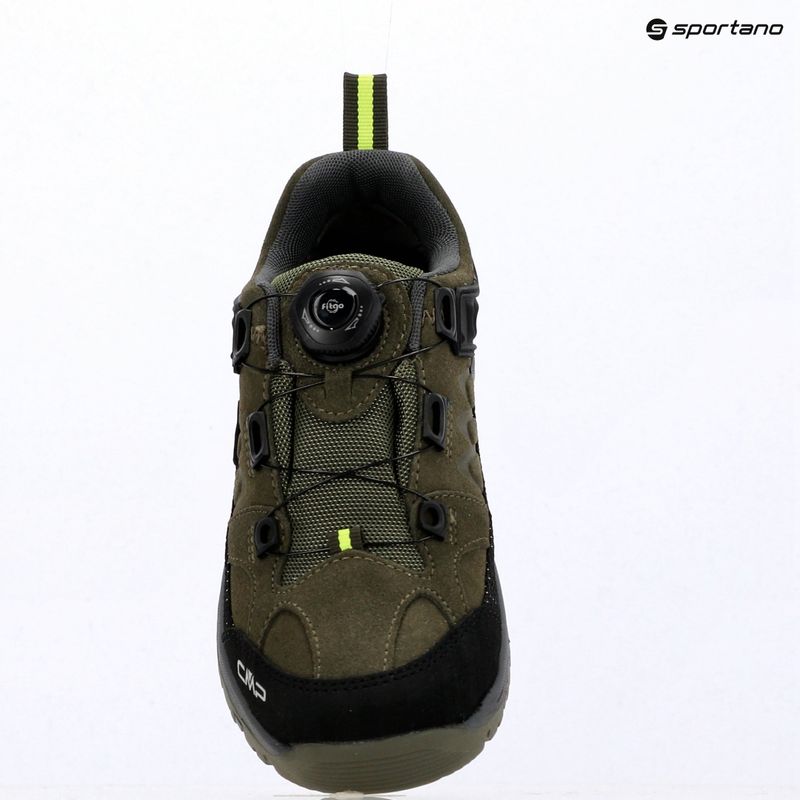 Children's trekking boots CMP Kiruna Low FitGo Waterproof olive 13
