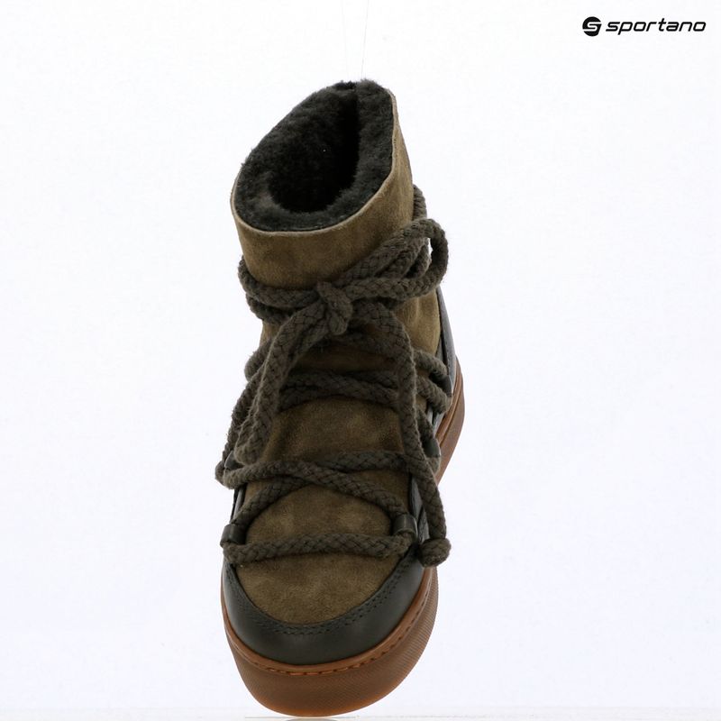 Women's snow boots Inuikii Classic olive green 11