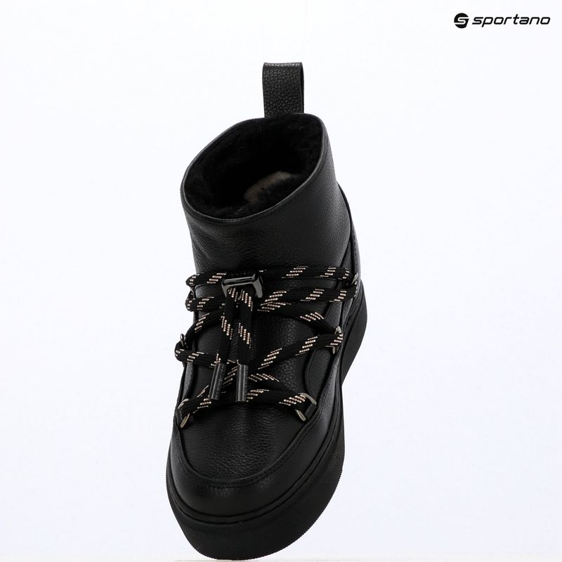 Women's snow boots INUIKII Full Leather Gloss black 12