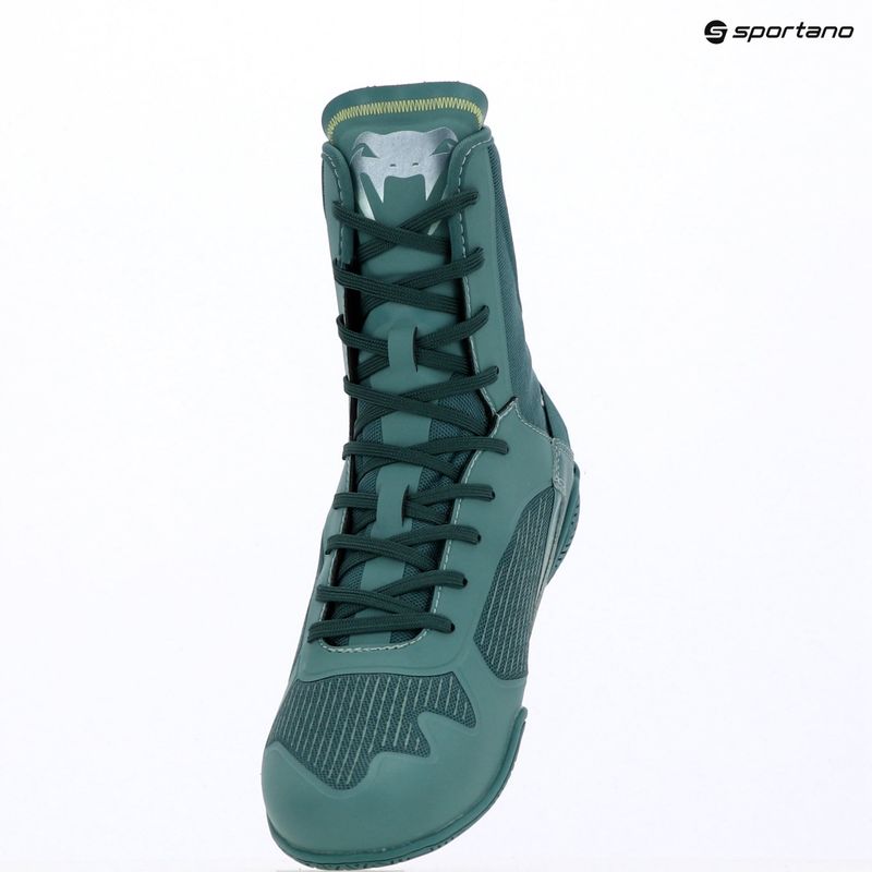 Boxing shoes Venum Elite Neo Boxing green/neon yellow 14