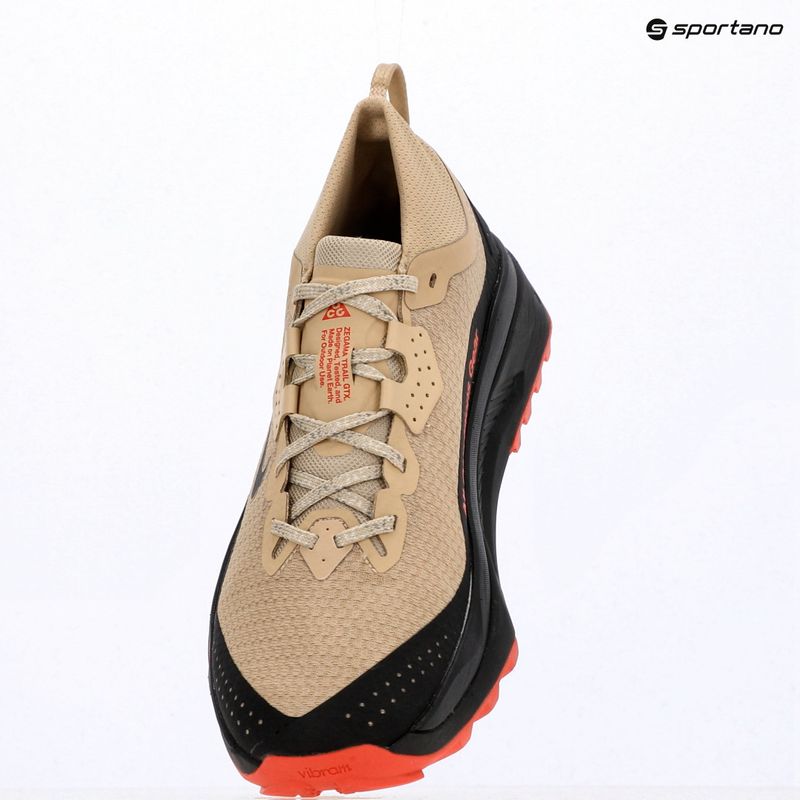 Men's running shoes Nike ACG Zegama Trail GORE-TEX linen/light crimson/light orewood brown/black 13