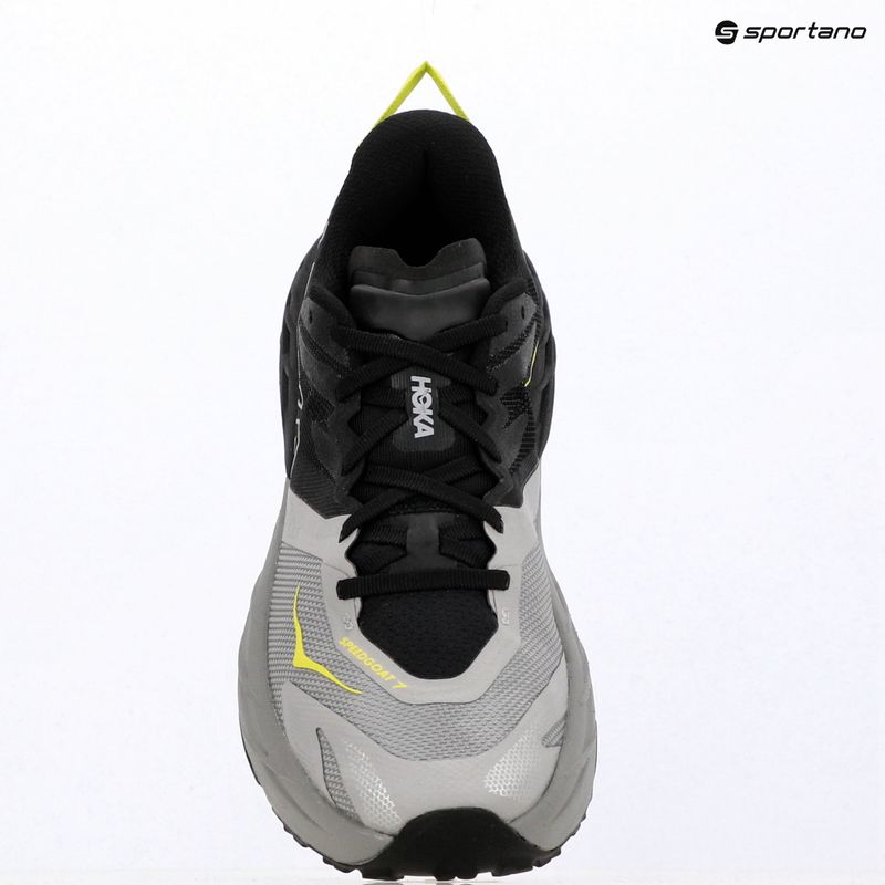 Men's running shoes HOKA Speedgoat 7 black/stellar grey 18