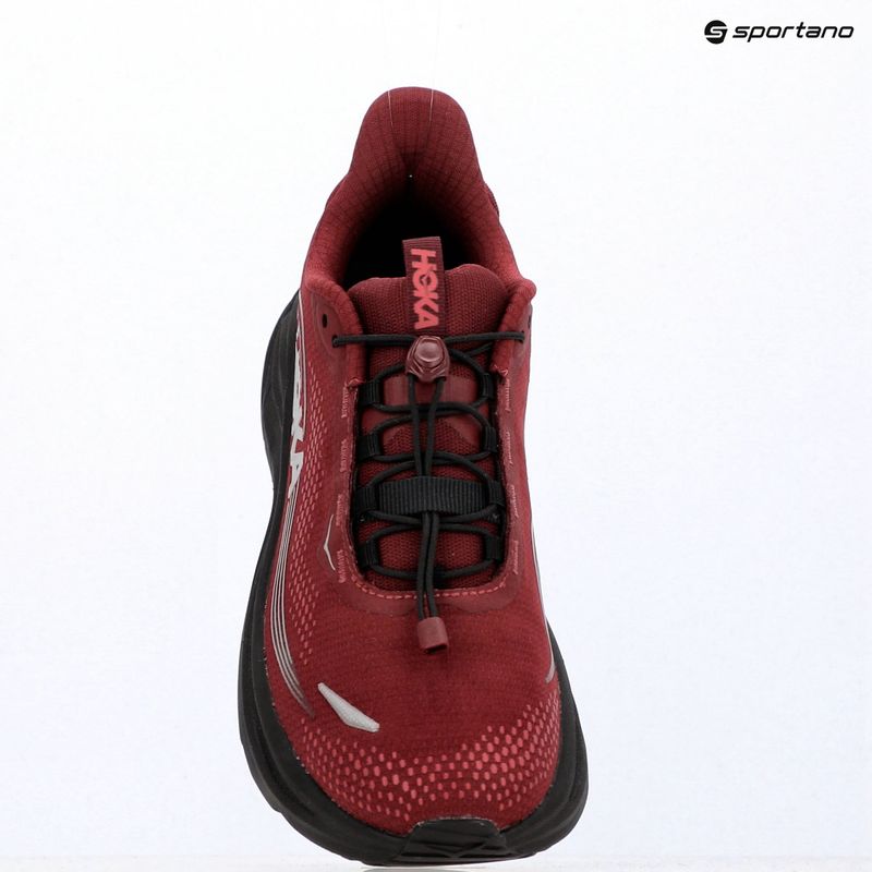 Men's running shoes HOKA Clifton 11 GTX varsity burgundy/carbon black 18