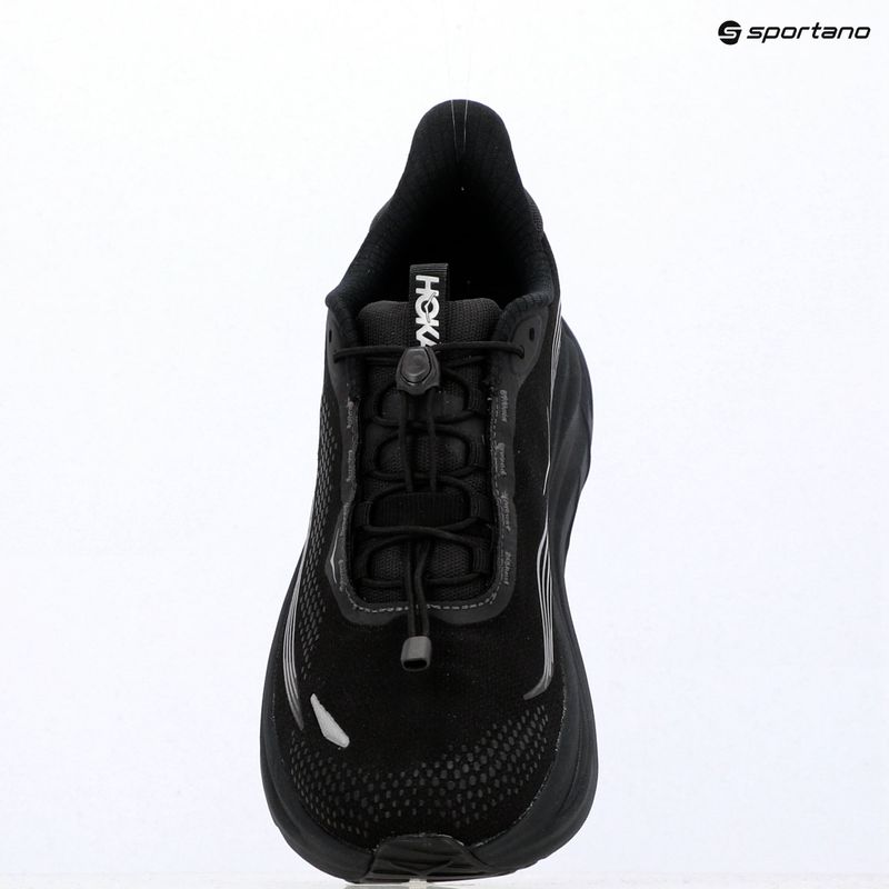Men's running shoes HOKA Clifton 11 GTX black/black 16