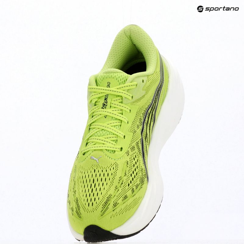 Women's running shoes Puma Velocity Nitro 5 sunny lime/puma black 11