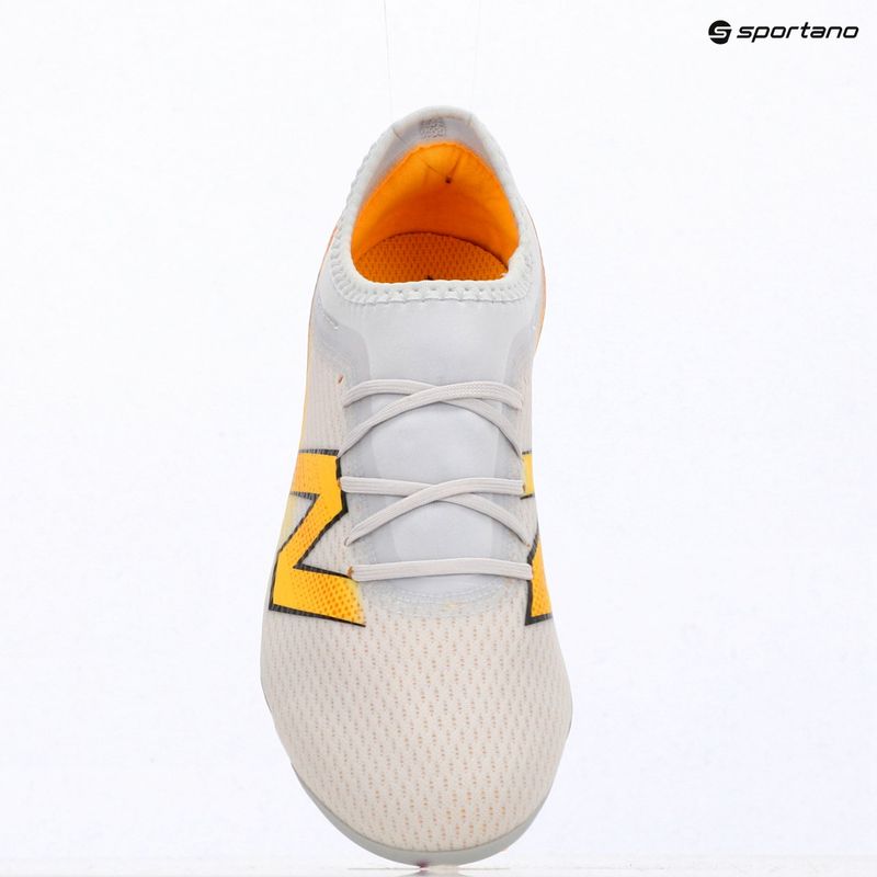 Children's football boots New Balance Furon Team V9 FG fresh air/satsuma orange 14