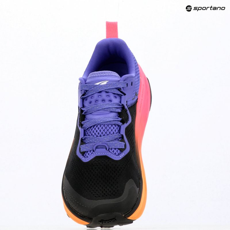 Women's running shoes Altra Olympus 7 black/white/purple 14