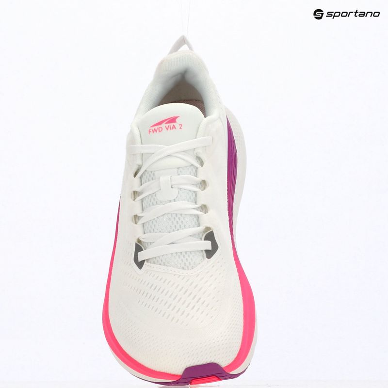Women's running shoes Altra FWD Via 2 white/silver/purple 13